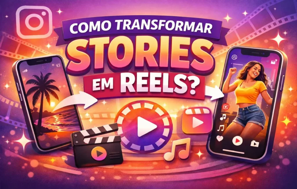 Como transformar Stories em Reels no Instagram