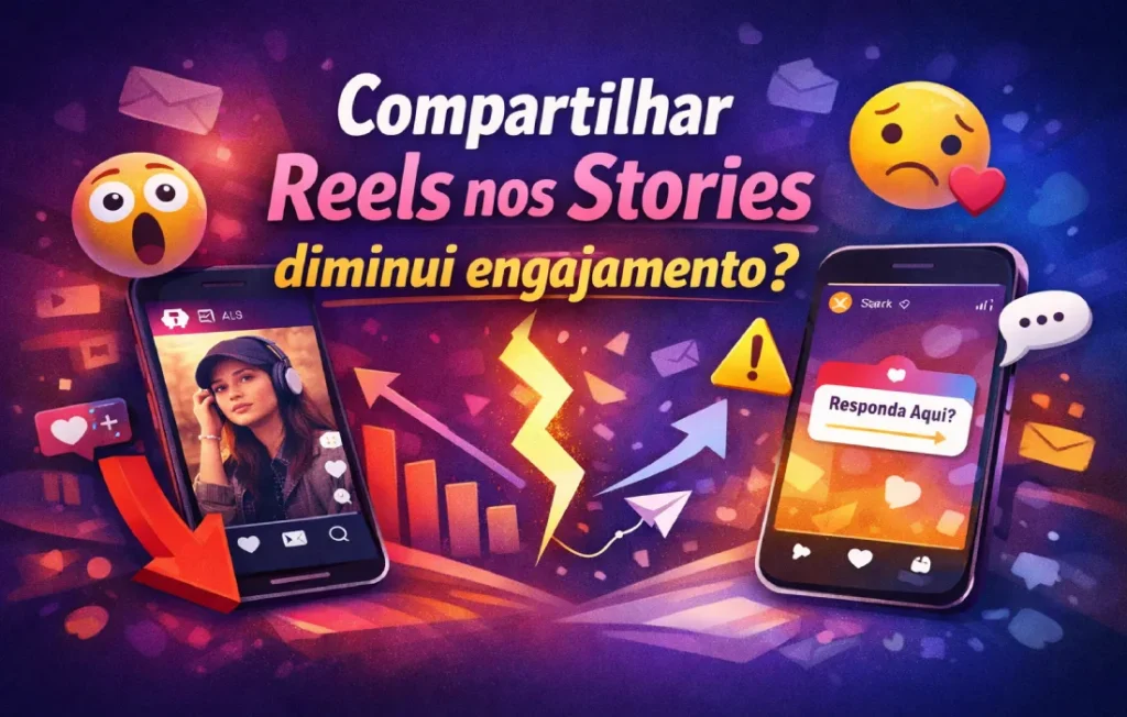 Compartilhar Reels nos Stories diminui engajamento?