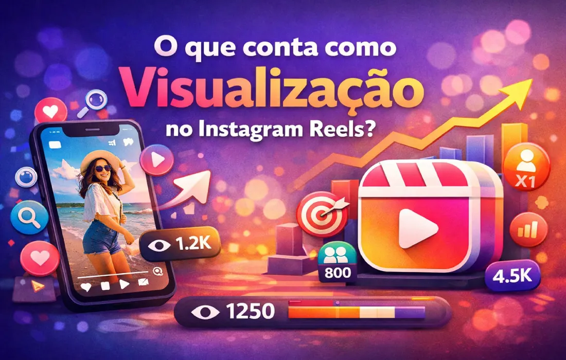 O que conta como visualização no Instagram Reels