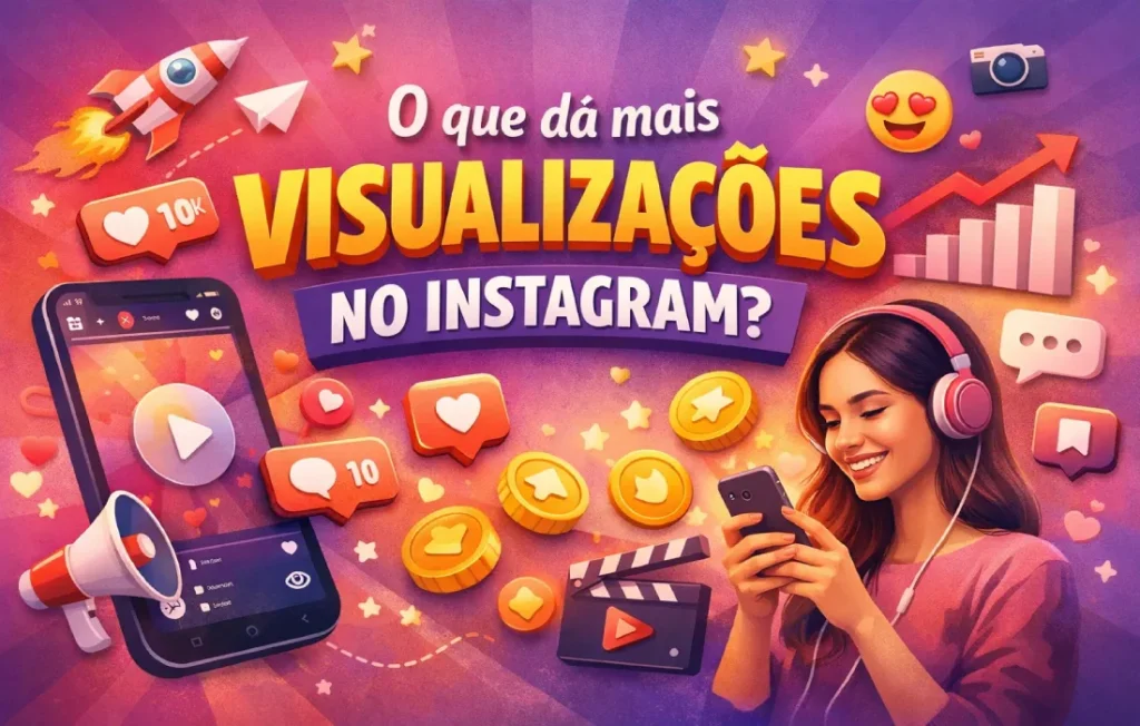 O que dá mais visualizações no Instagram