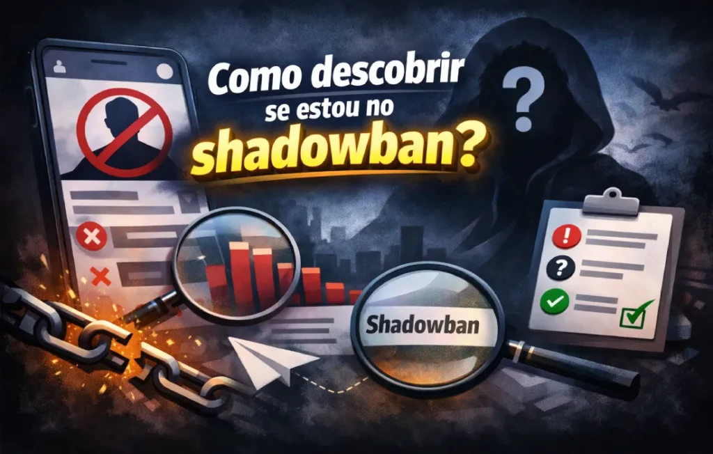 Como descobrir se estou no shadowban
