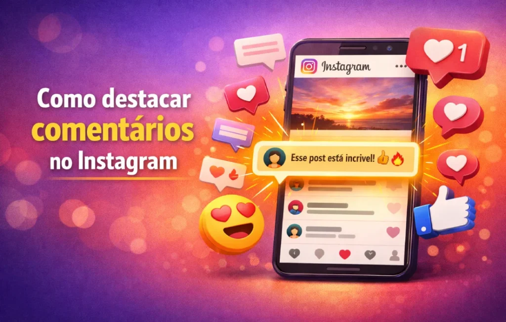 Como destacar comentários no Instagram