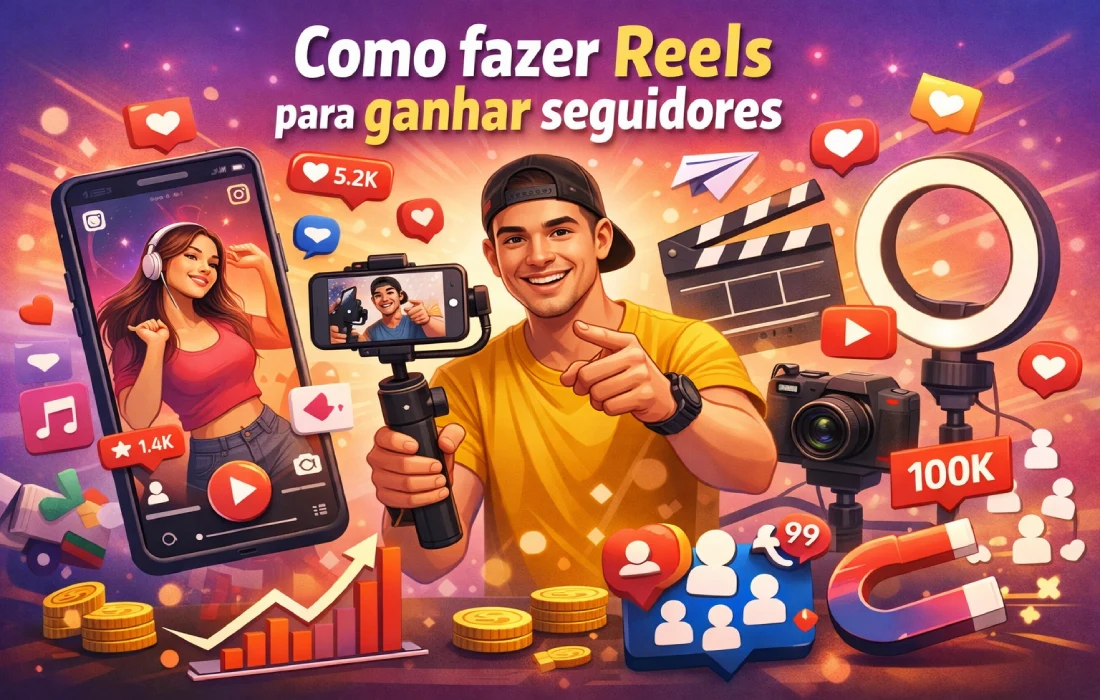 Como fazer Reels para ganhar seguidores