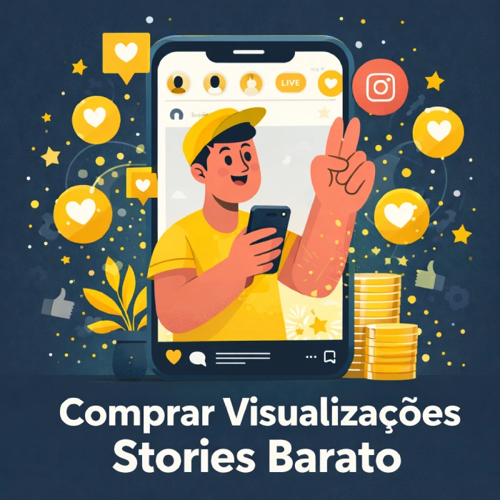 Comprar Visualizações Stories Barato