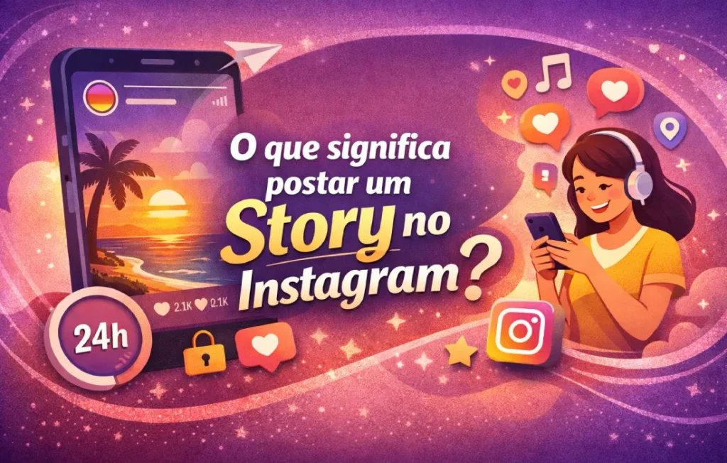O que significa postar um story no Instagram