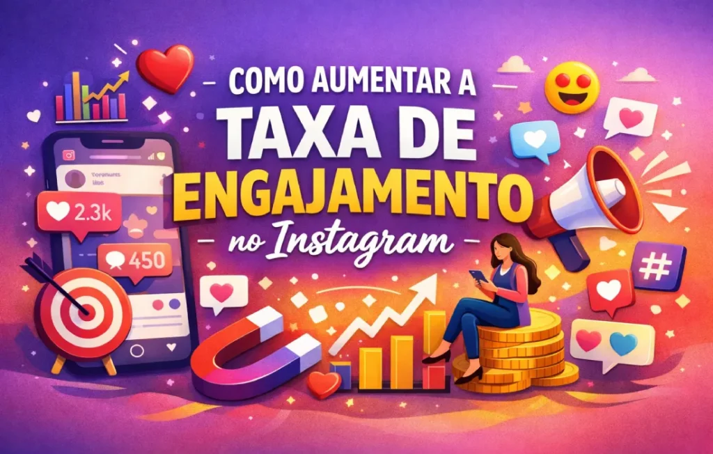 Como aumentar a taxa de engajamento no Instagram