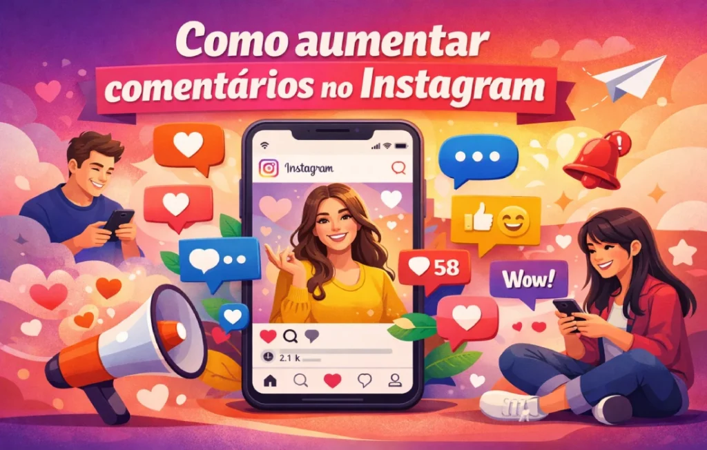 Como aumentar comentários no Instagram