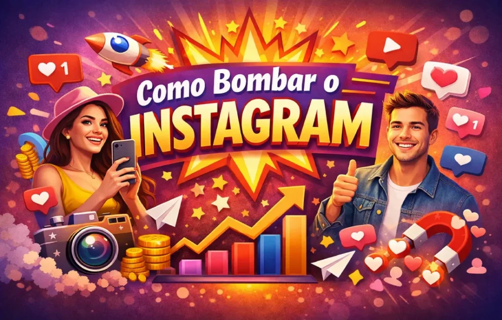 Como bombar o Instagram