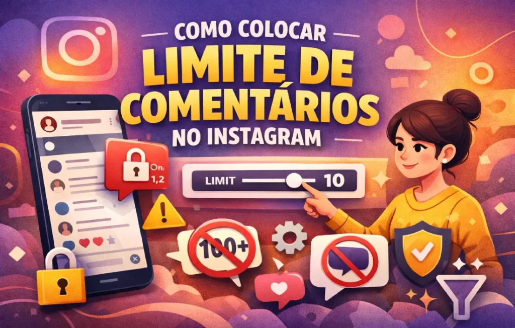 Como colocar limite de comentários no Instag