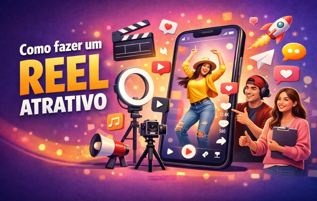 Como fazer um reel atrativo