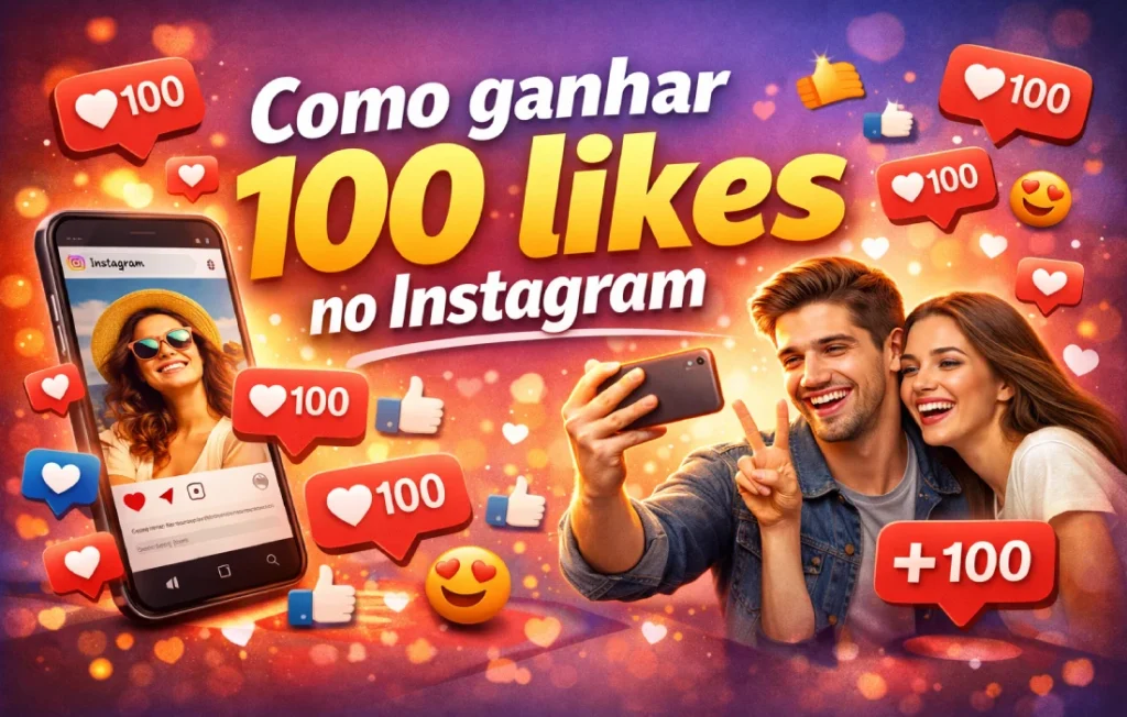 Como ganhar 100 likes no Instagram