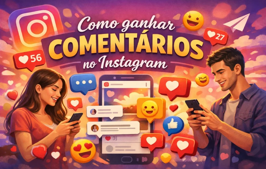 Como ganhar comentários no Instagram