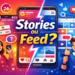 É melhor postar nos Stories ou no Feed