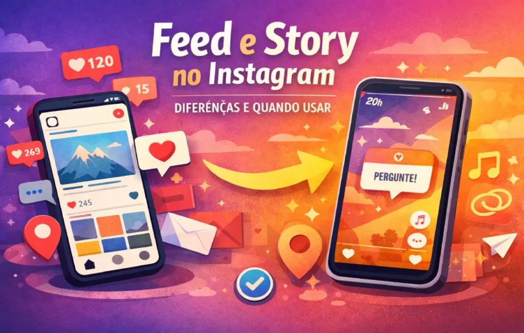 O que é feed e o que é story no Instagram