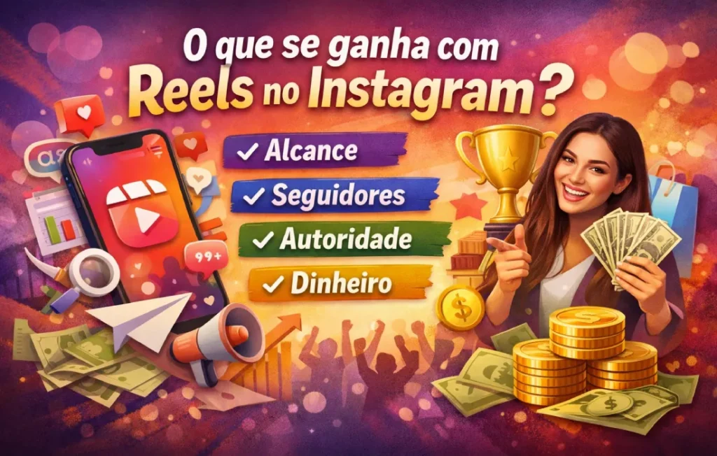 O que se ganha com Reels no Instagram