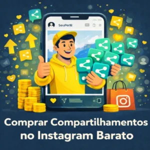 Comprar Compartilhamentos no Instagram Barato